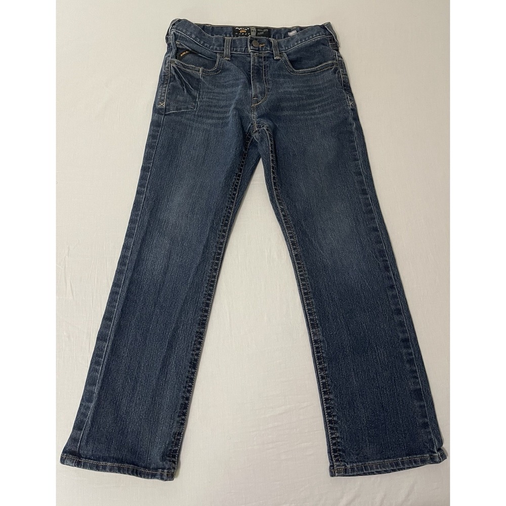 Ariat Rebar M4 Jeans Men's 32x32 Blue Denim Relaxed Boot